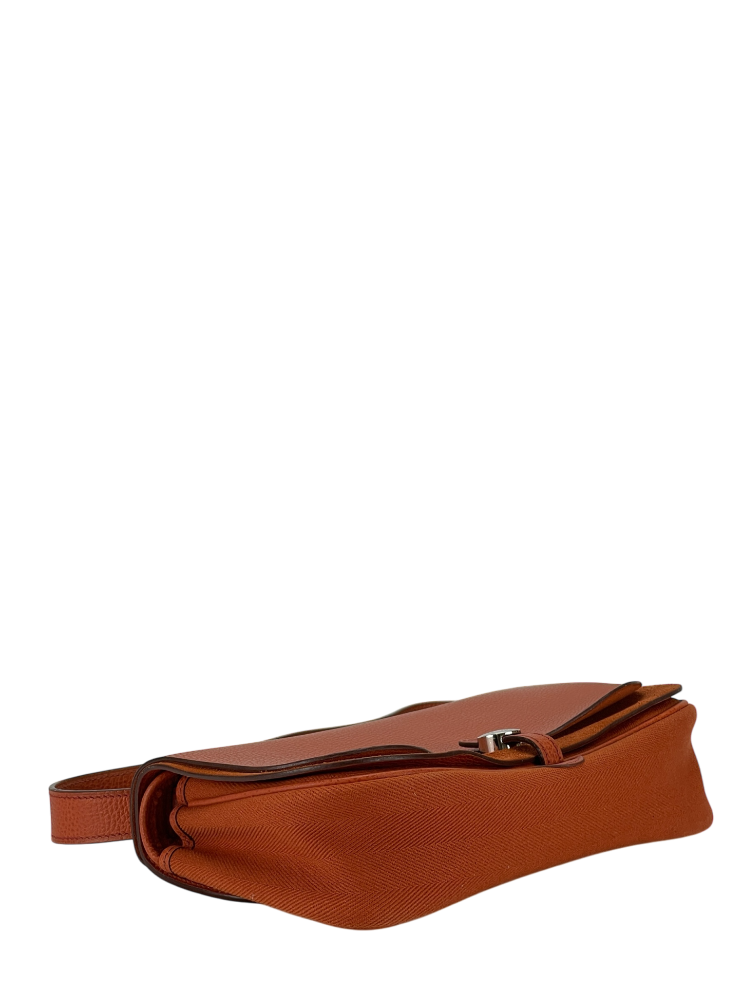 HERMES - 2005 Potiron Orange Colorado MM Shoulder Bag