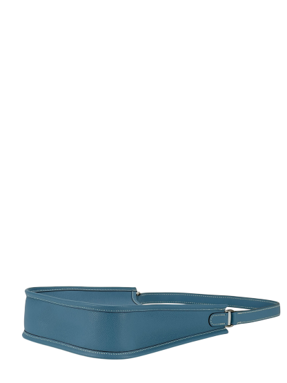 HERMES - Evelyne TPM Evelyne 16 Blue Jean Epsom Palladium Hardware