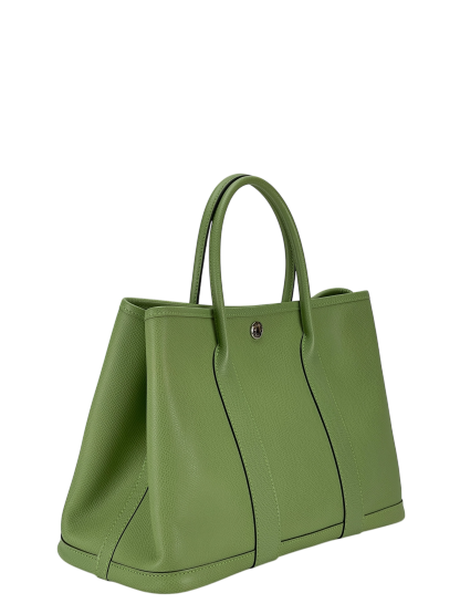 HERMES - Garden Party TPM 30 Vert Criquet Epsom