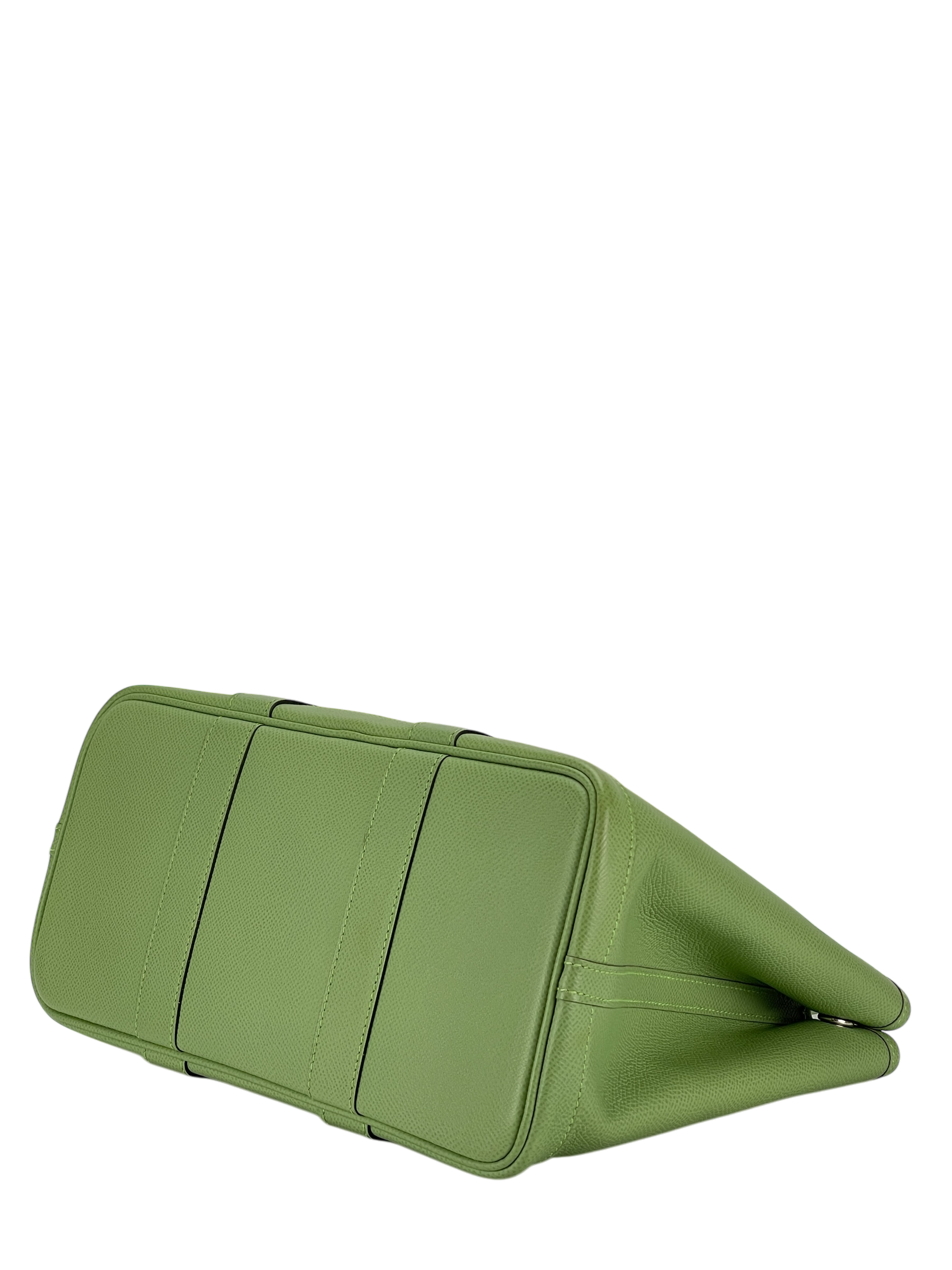 HERMES - Garden Party TPM 30 Vert Criquet Epsom