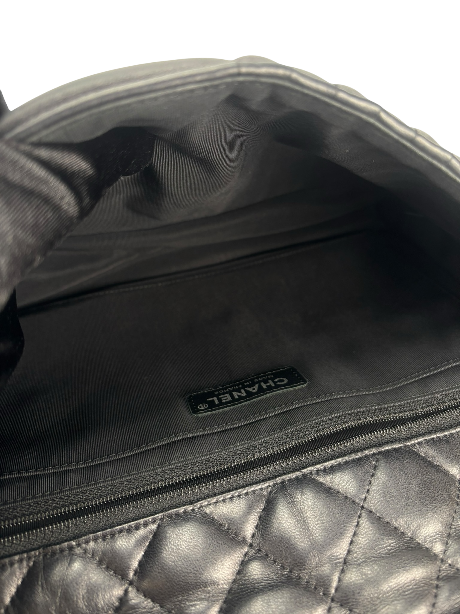 CHANEL - Black Lambskin Quilted Paris Dallas Single Flap Bag