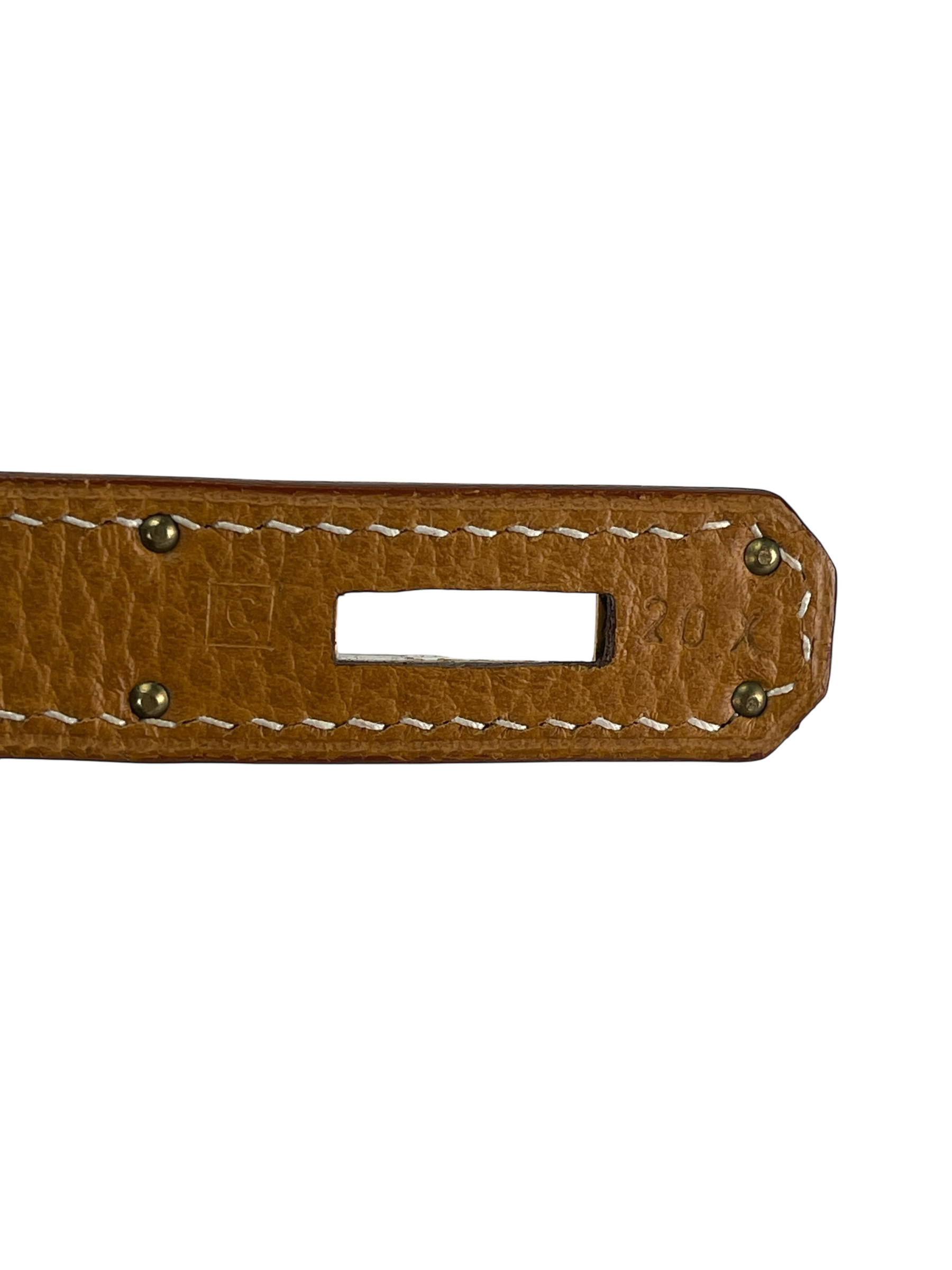 HERMES - Birkin 30 Natural Vachette Ardennes Gold Hardware
