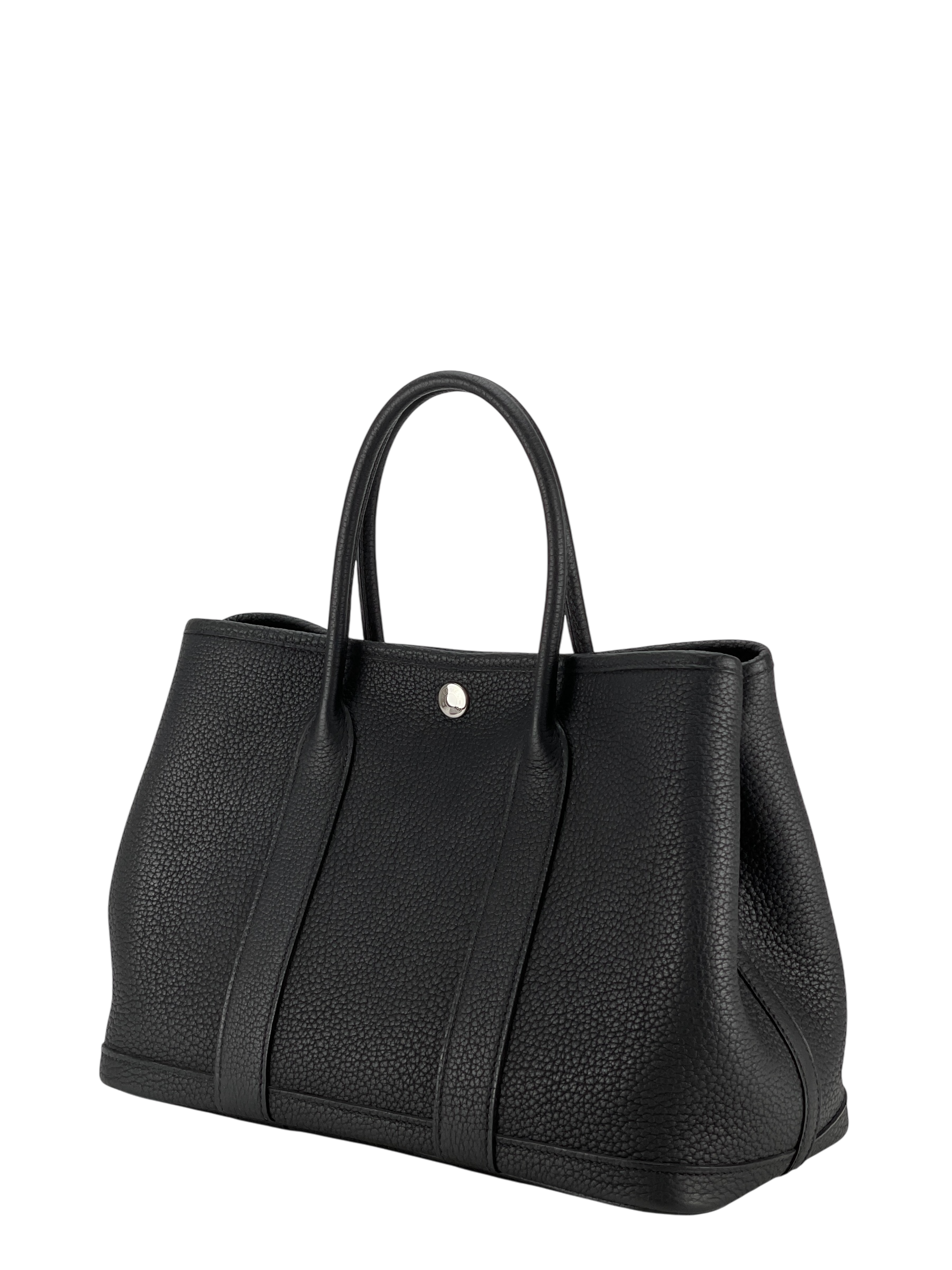 HERMES - Garden Party 30 Black Negonda
