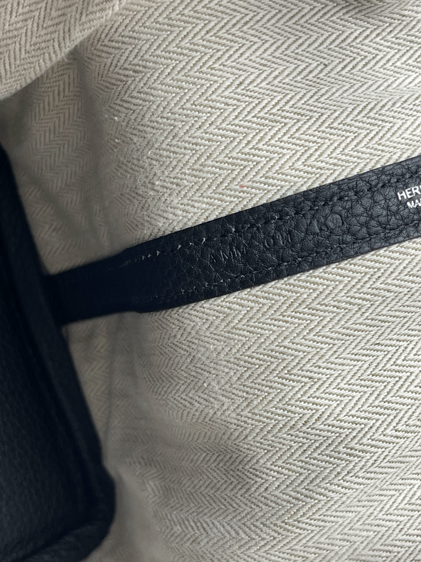 HERMES - Garden Party 30 Black Negonda