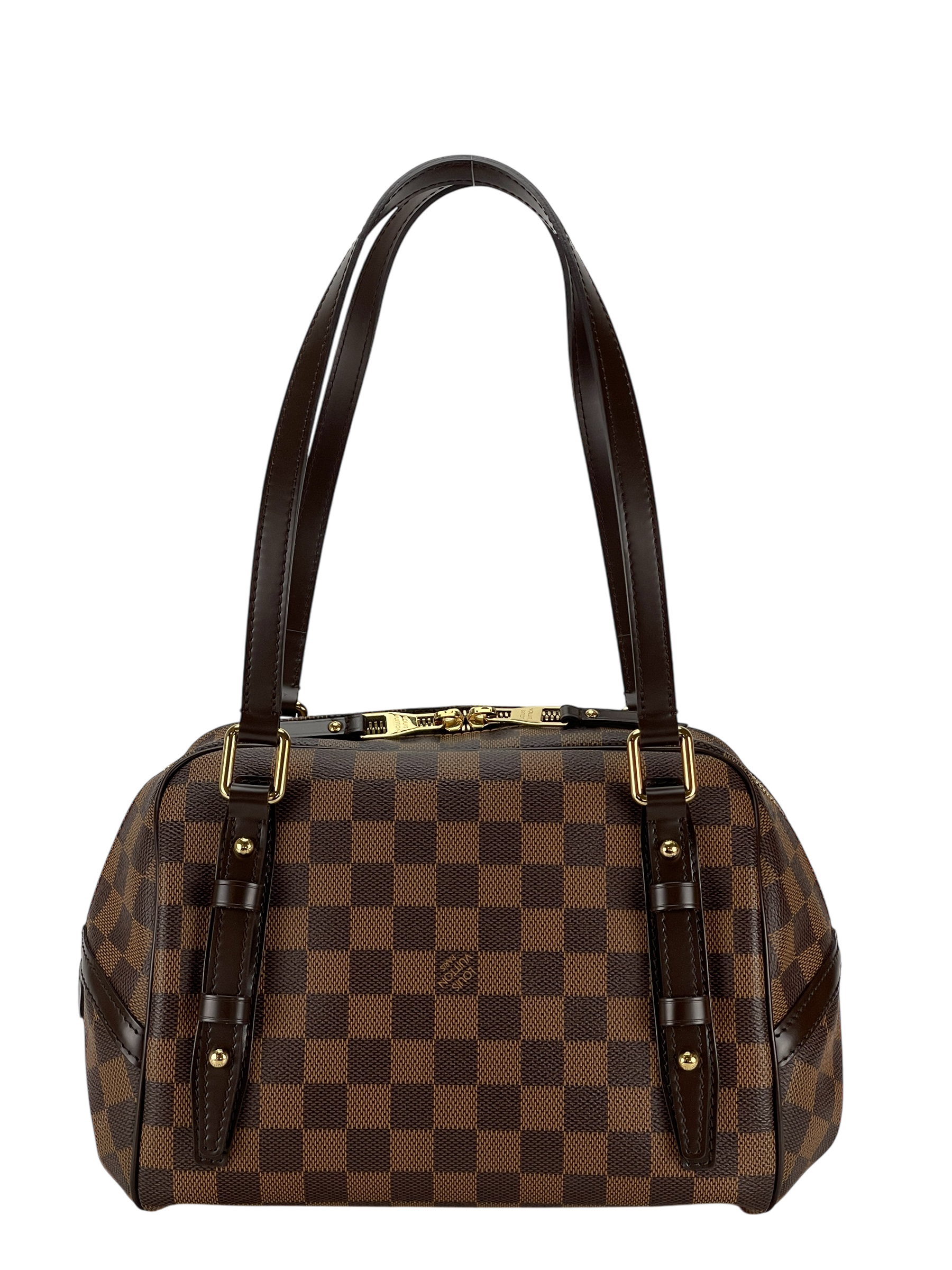 LOUIS VUITTON - Damier Ebene Rivington Shoulder Bag PM