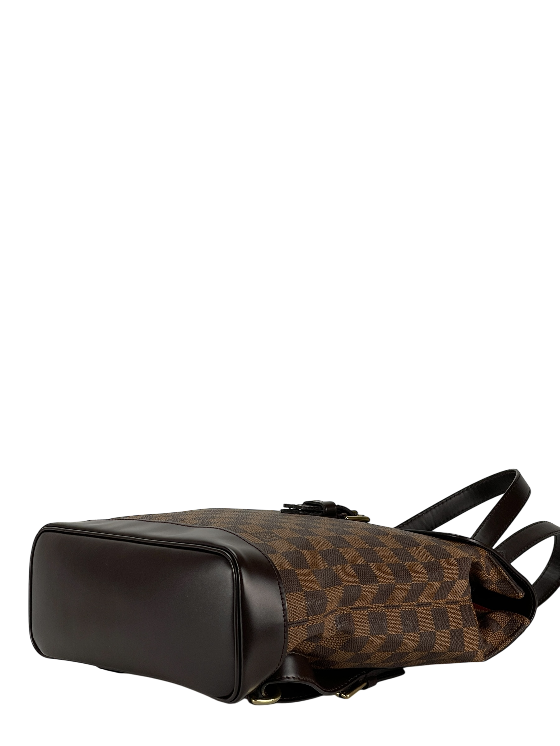 LOUIS VUITTON - Brown Damier Ebene Soho Backpack