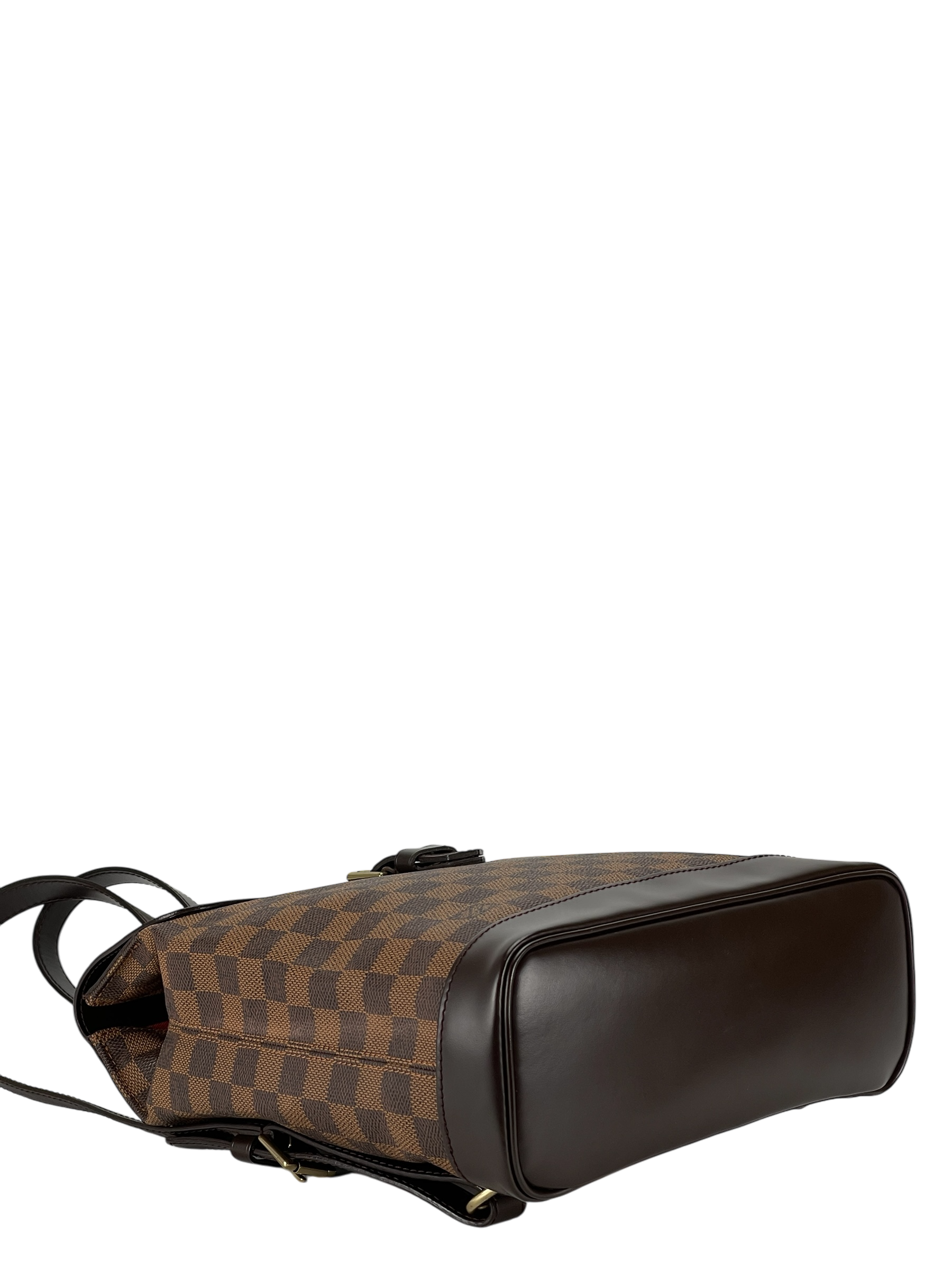 LOUIS VUITTON - Brown Damier Ebene Soho Backpack