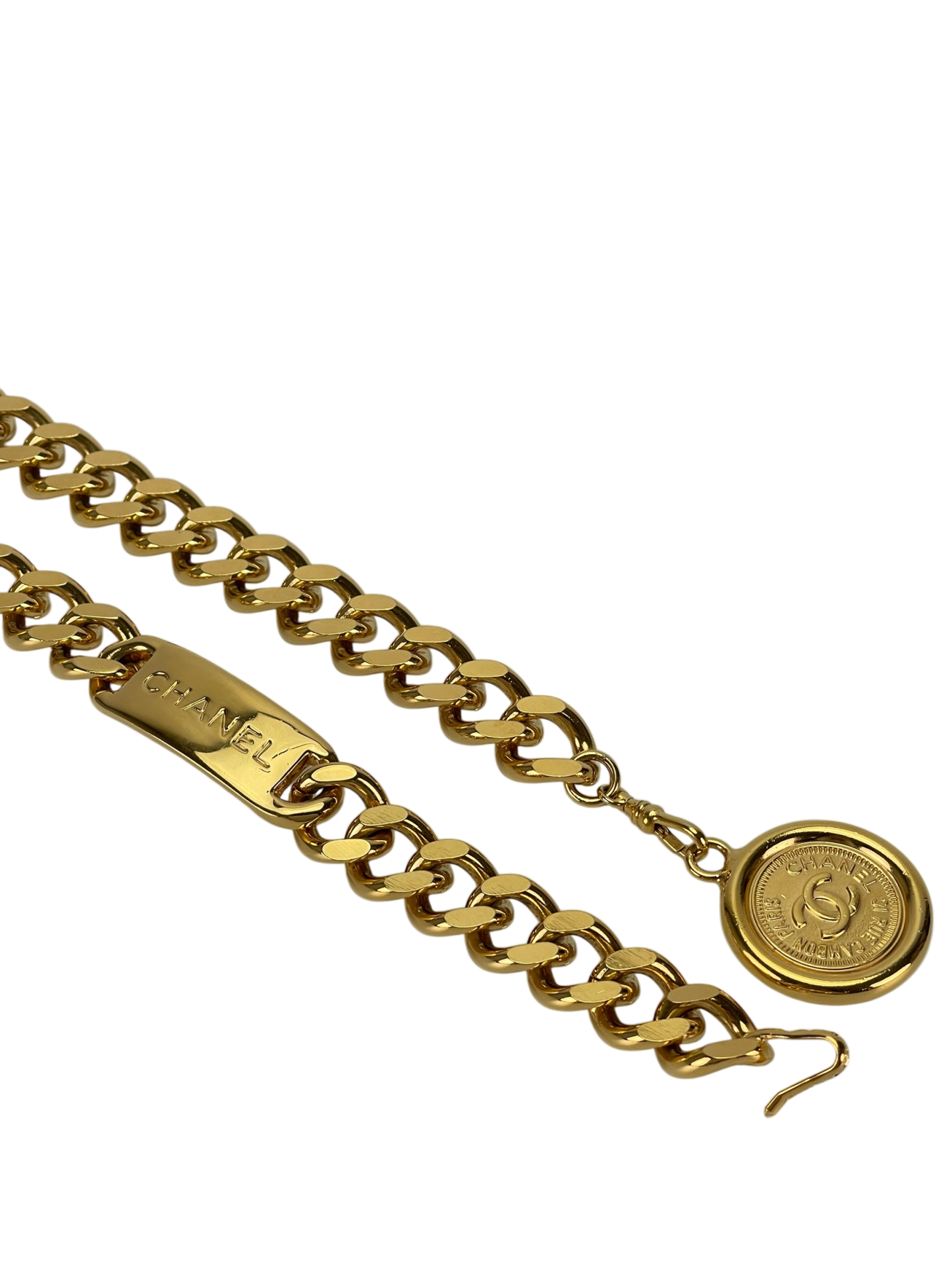CHANEL -  Vintage Gold Coin Belt