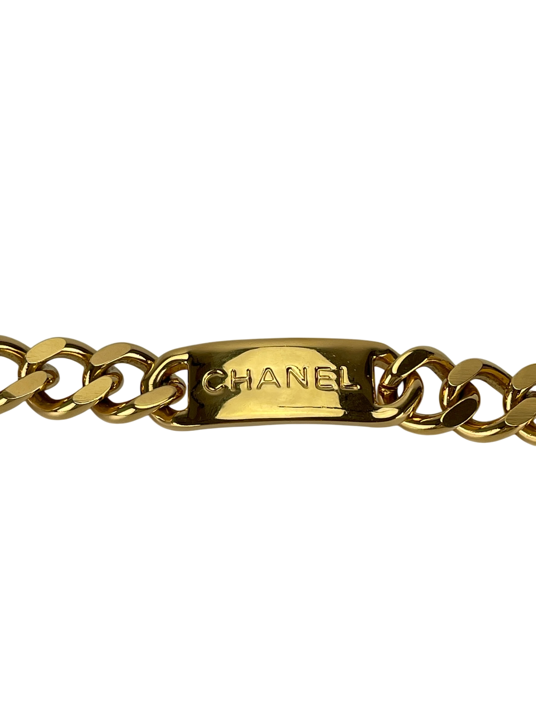CHANEL -  Vintage Gold Coin Belt