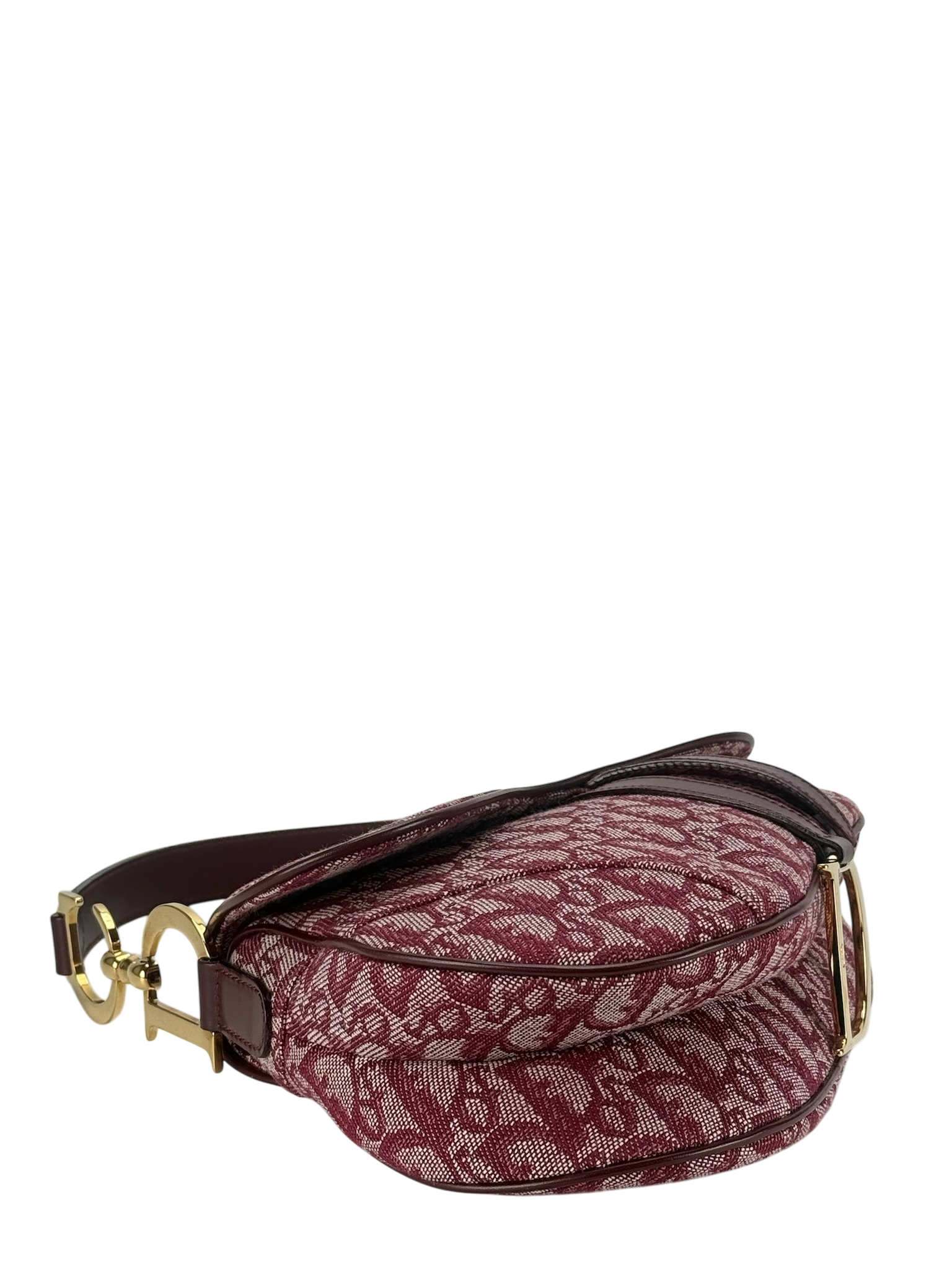 CHRISTIAN DIOR - Red Trotter Saddle Handbag