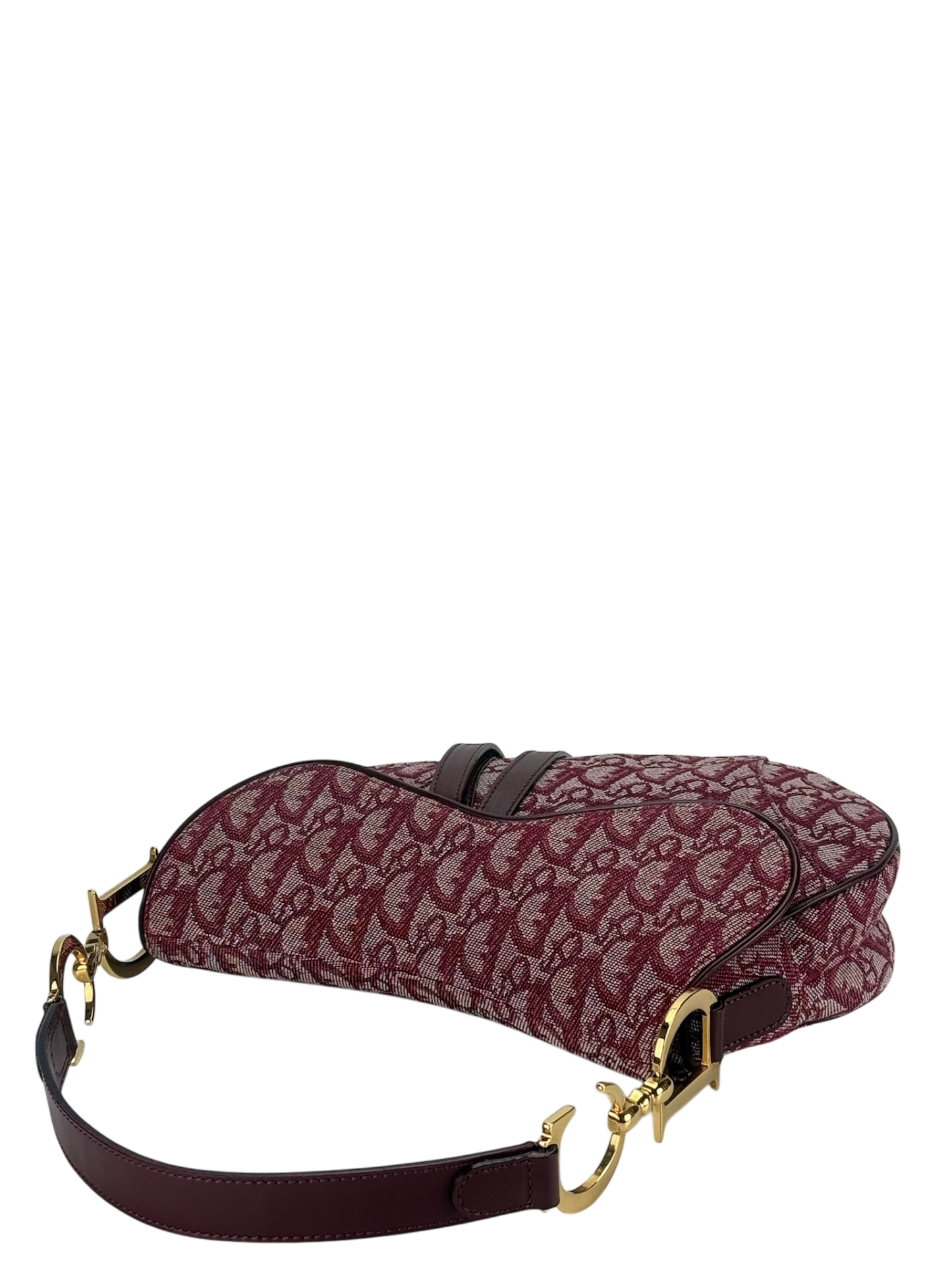 CHRISTIAN DIOR - Red Trotter Saddle Handbag