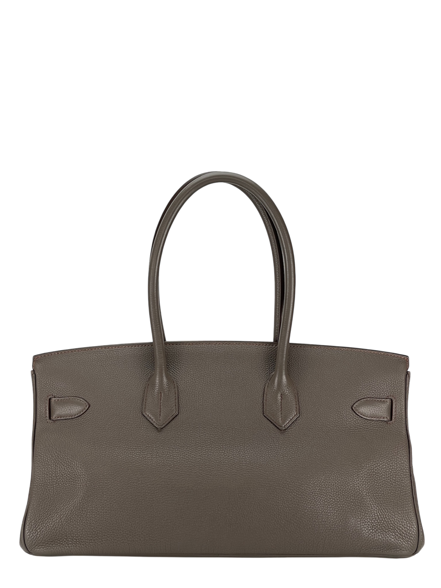 HERMES - Shoulder Birkin M8 Gris Asphalte Togo Gold Hardware
