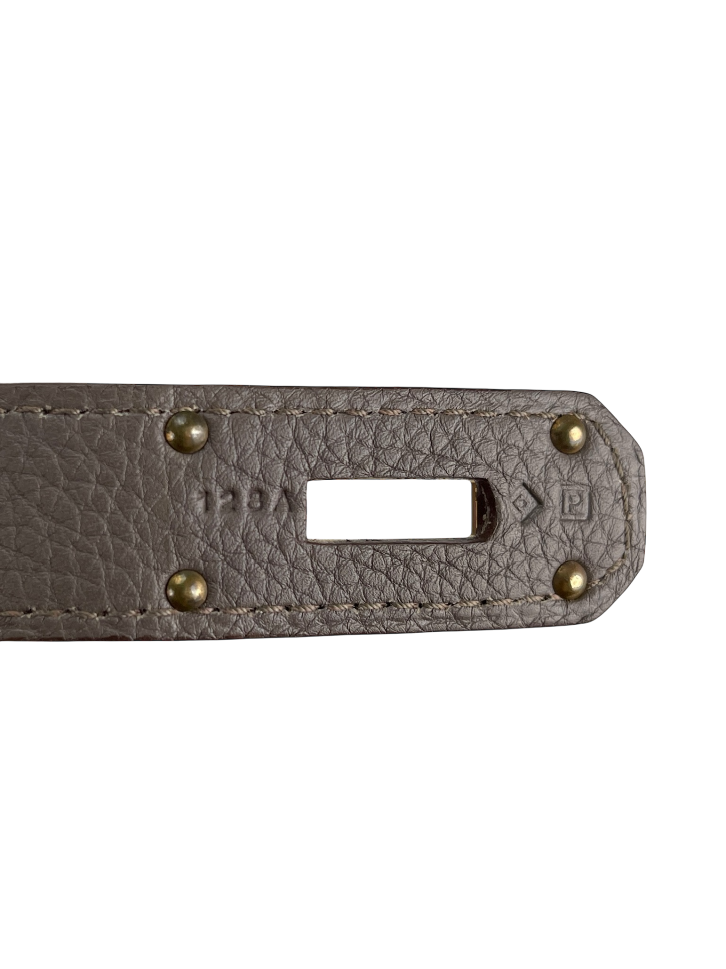 HERMES - Shoulder Birkin M8 Gris Asphalte Togo Gold Hardware