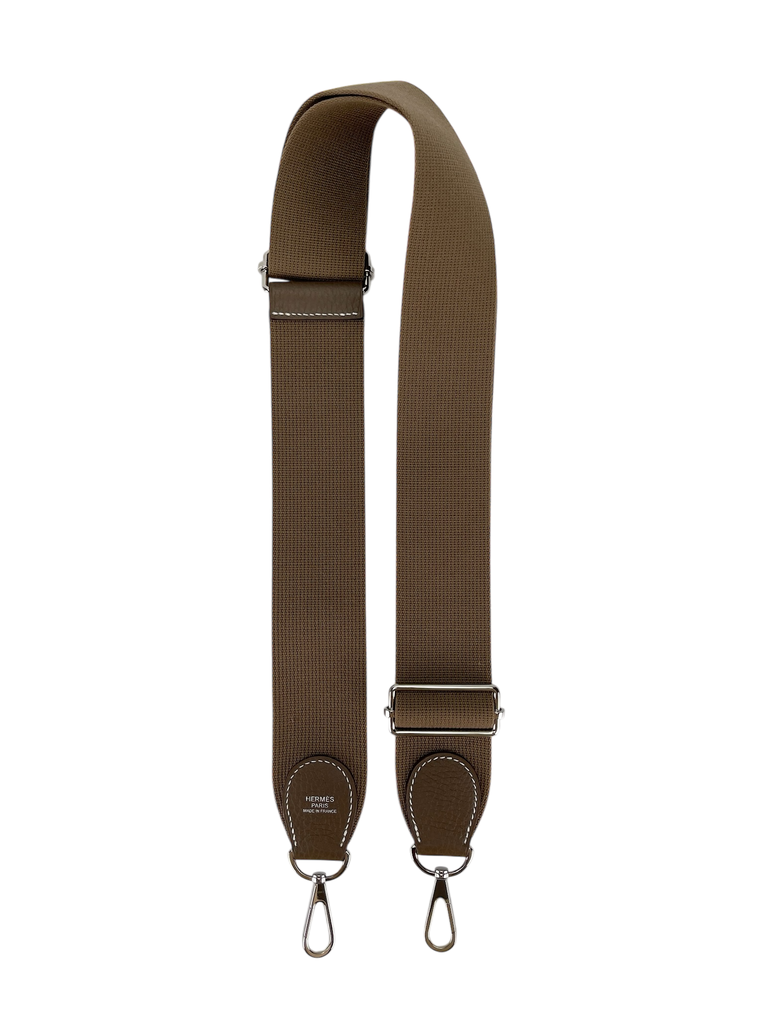 HERMES - Evelyne PM Etoupe Tourillon Clemence Palladium Hardware
