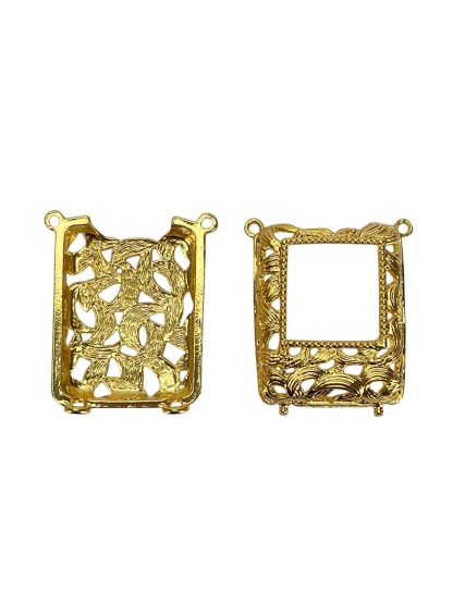 CHANEL - 1990s N.19 Perfume Case Necklace