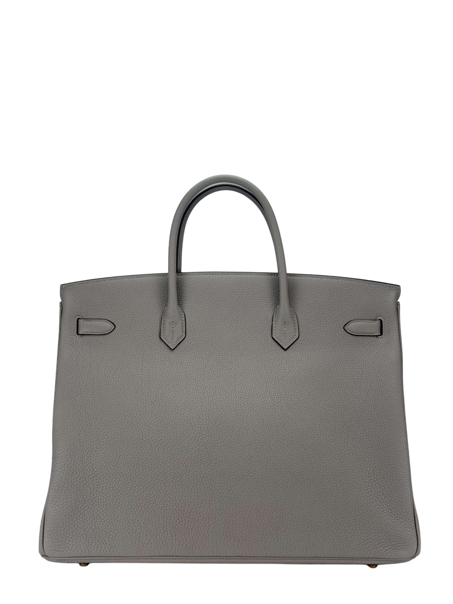 HERMES - Birkin 40 4Z Gris Mouette Togo Gold Hardware
