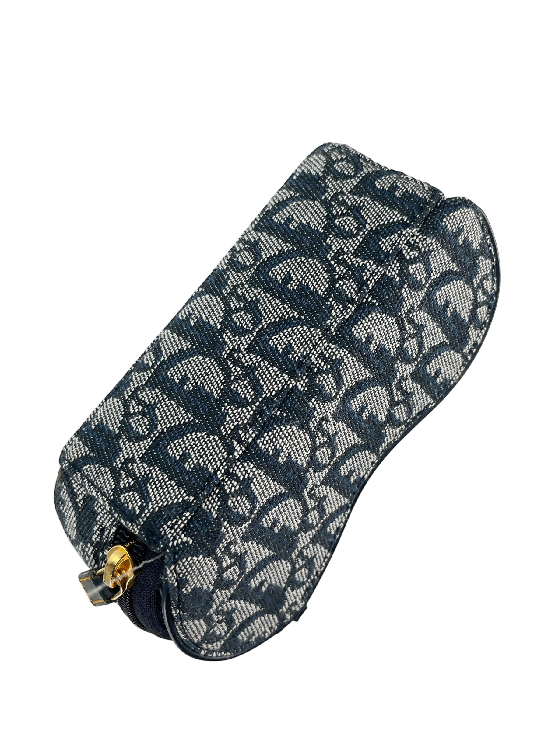 CHRISTIAN DIOR - Navy Trotter Saddle Pouch Bag