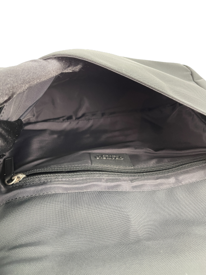 CHANEL - Black Sport Line Nylon Felt Shoulder Bag Silver Hardware 