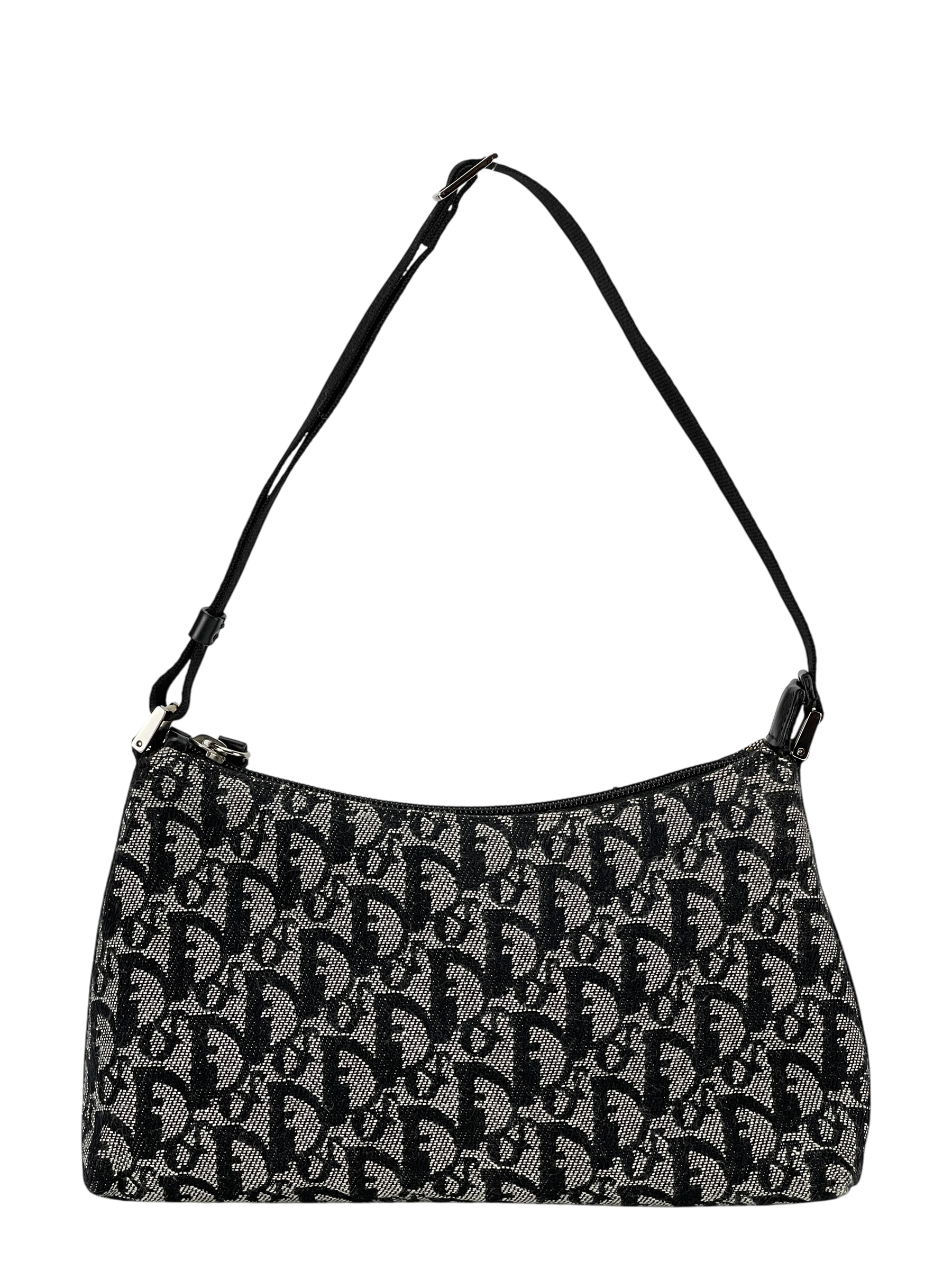 CHRISTIAN DIOR - Vintage Navy Diorissimo Pochette Shoulder Bag