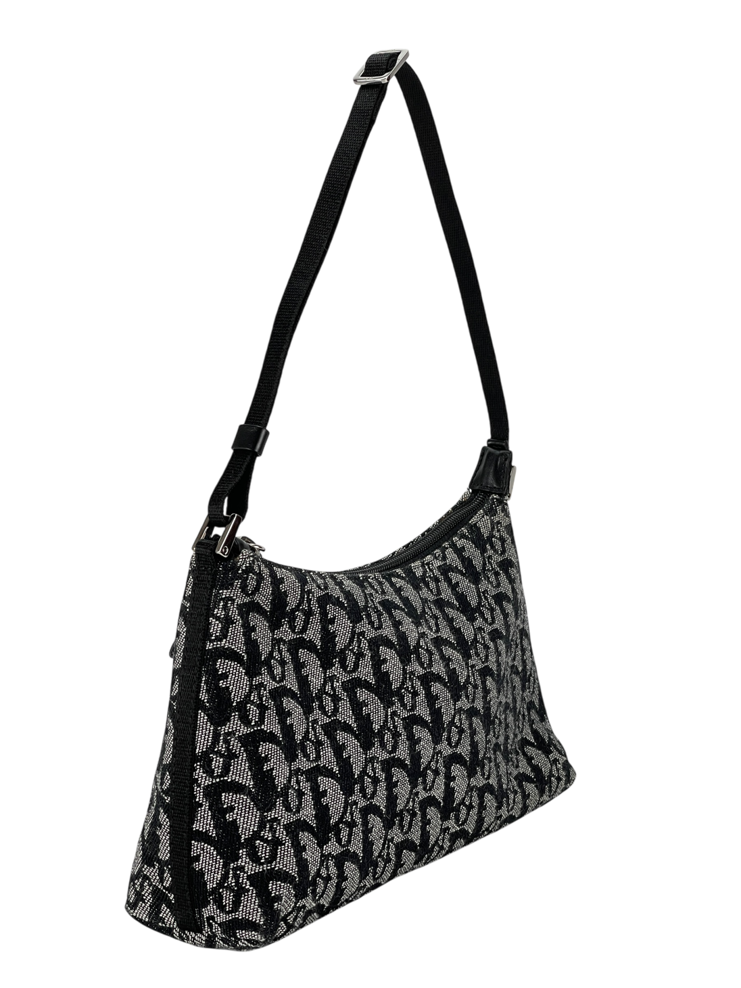 CHRISTIAN DIOR - Vintage Navy Diorissimo Pochette Shoulder Bag