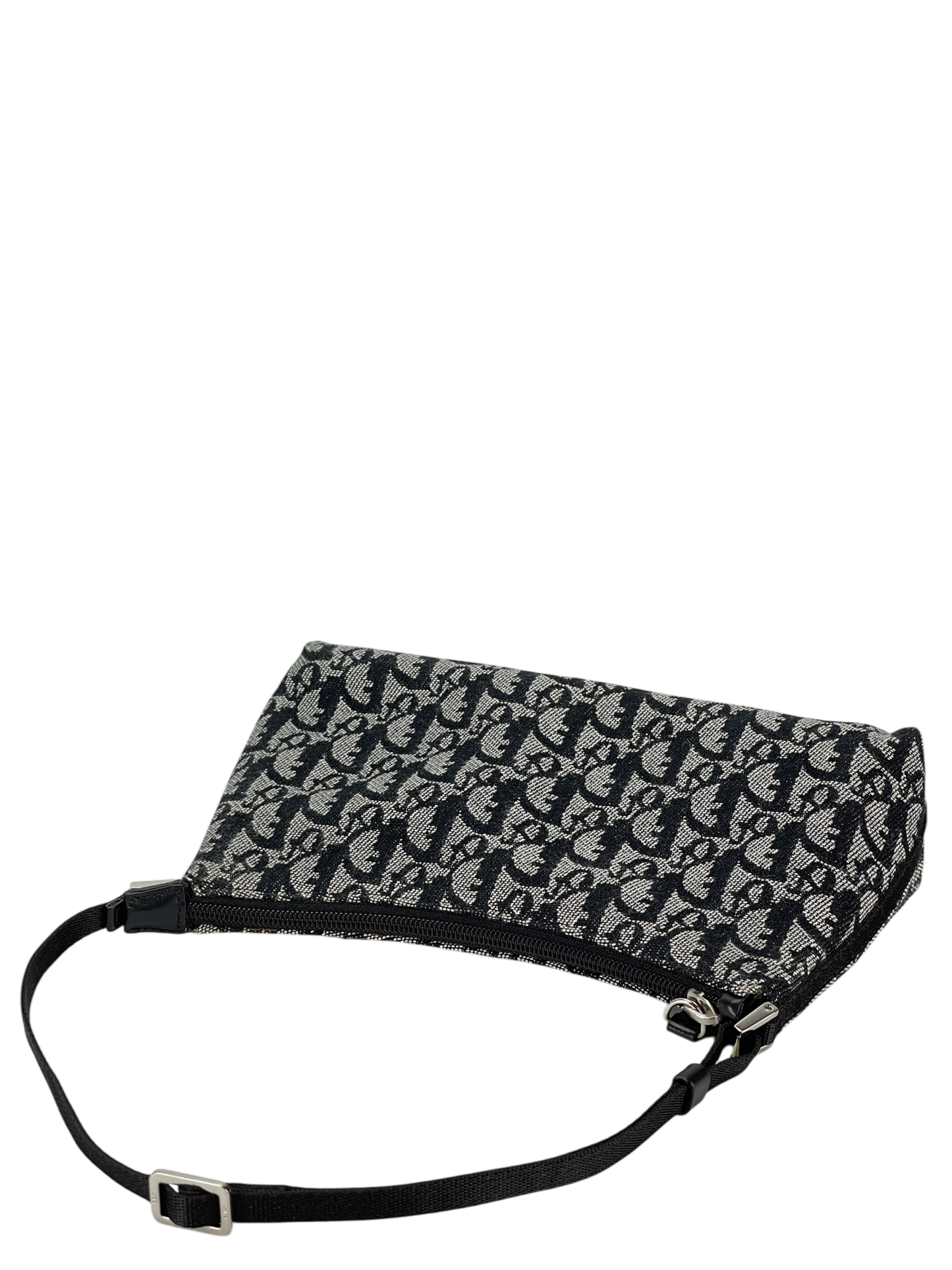 CHRISTIAN DIOR - Vintage Navy Diorissimo Pochette Shoulder Bag