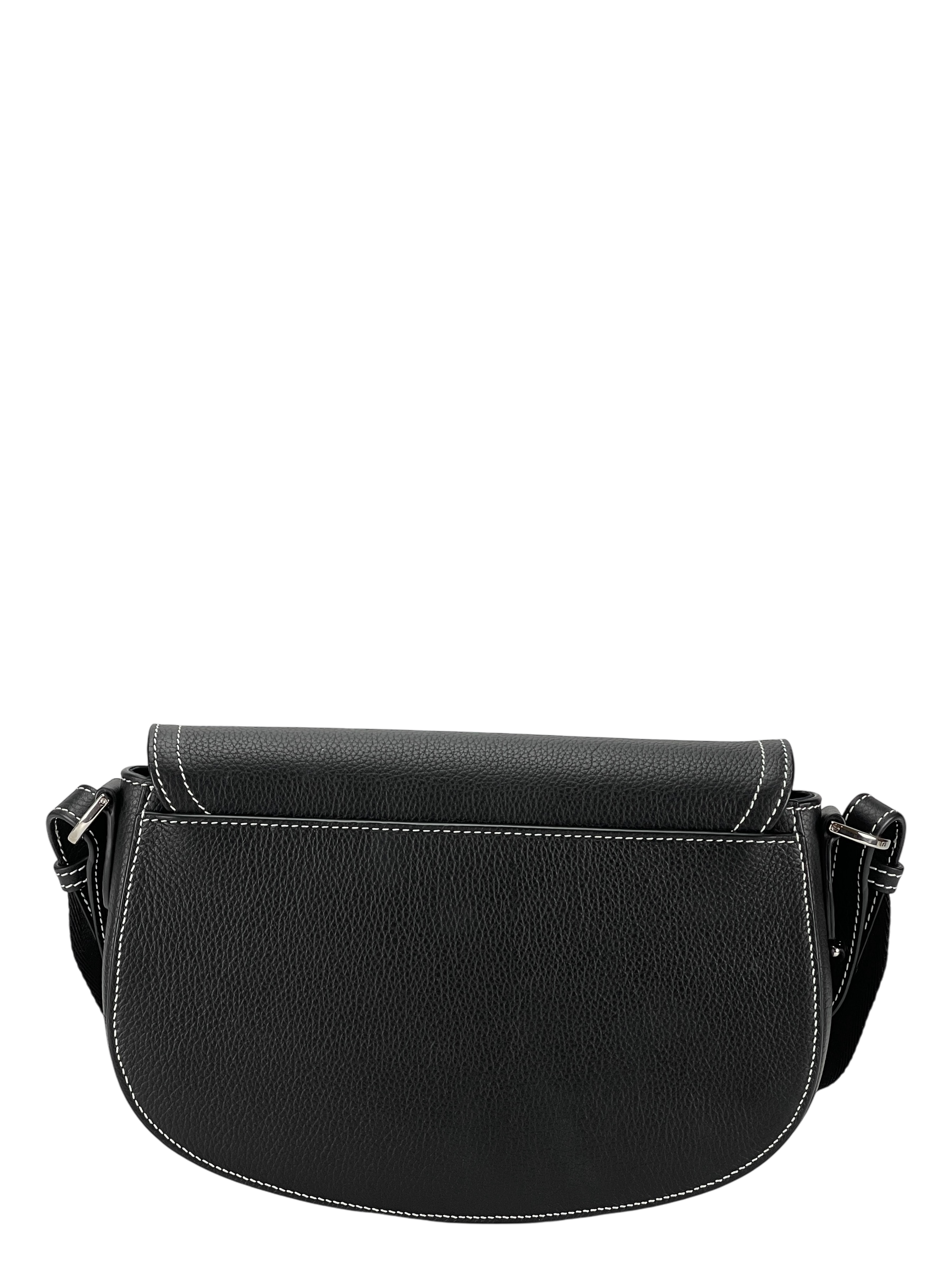 CHRISTIAN DIOR - Grained Calfskin Saddle Messenger Bag