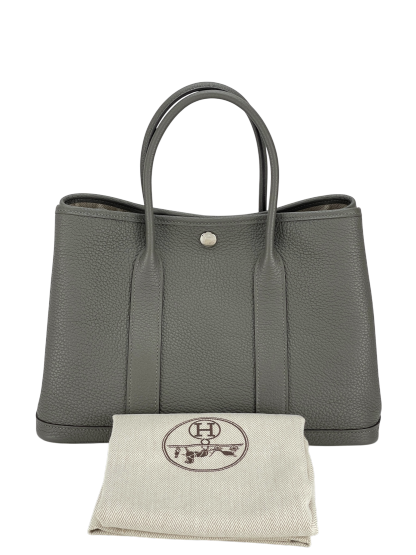 HERMES - Garden Party TPM 30 Negonda Gris Meyer  