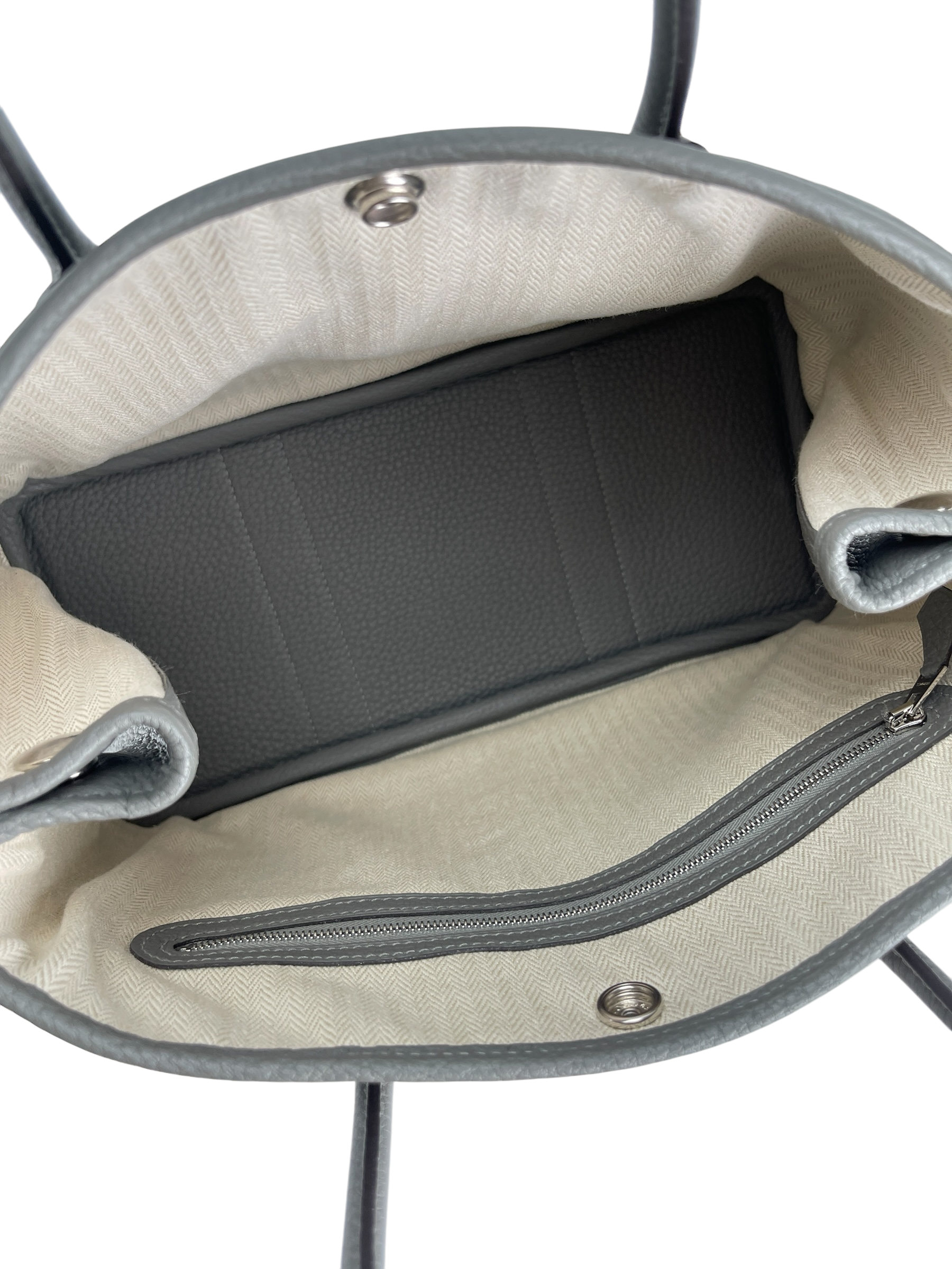 HERMES - Garden Party TPM 30 Negonda Gris Meyer