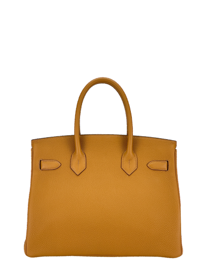 HERMES - Birkin 30 Caremal ×9R Lime Togo Palladium Hardware 