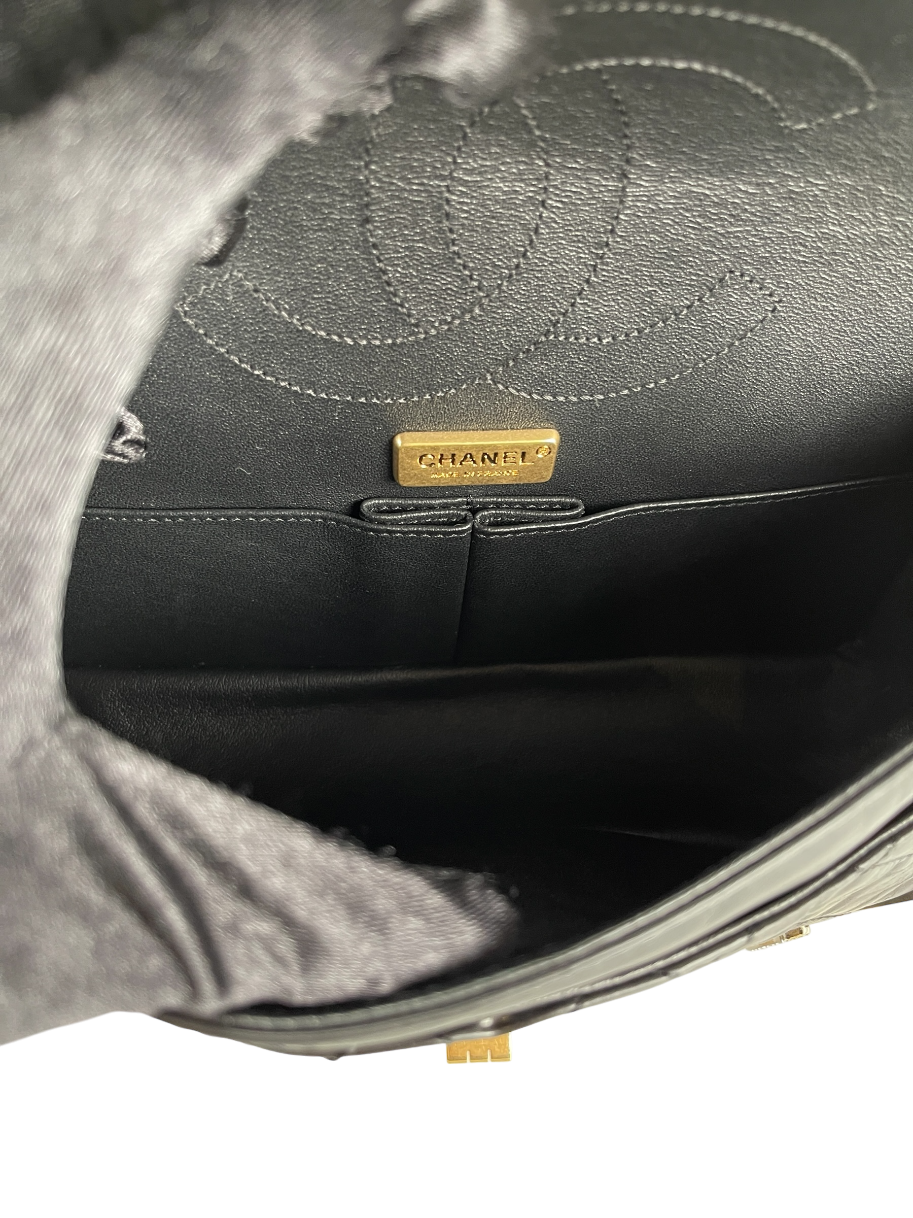 CHANEL - 2.55 Reissue 224 Flap Matelasse Casino Lucky Charm Embroidery 