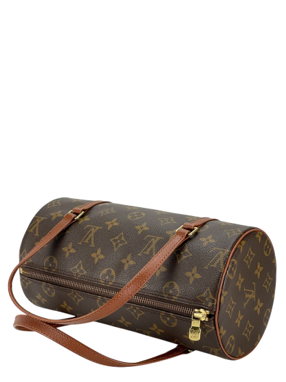 LOUIS VUITTON - Monogram Ebene Canvas Papillon 26 Bag