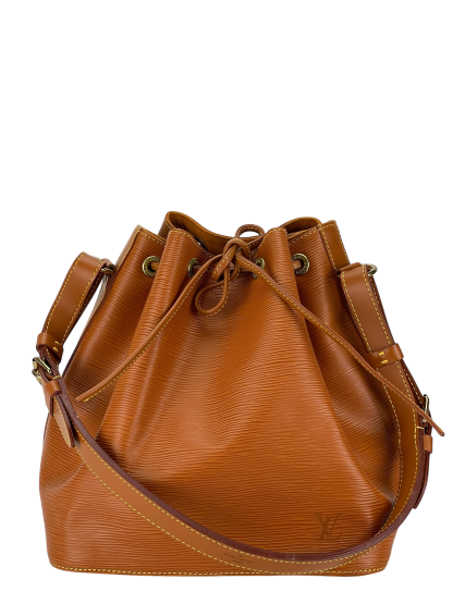 LOUIS VUITTON - Camel Epi Noe Bucket Bag