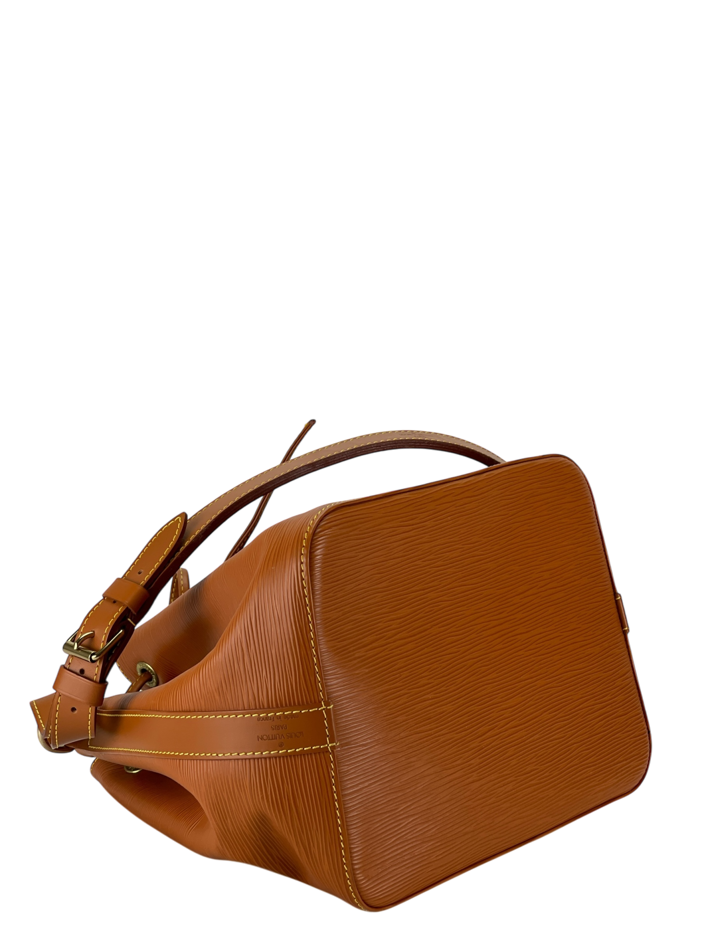 LOUIS VUITTON - Camel Epi Noe Bucket Bag