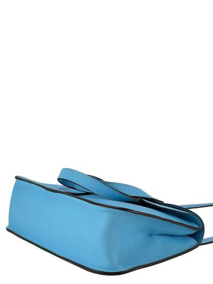 HERMES - Halzan Mini Swift B3 Blue Zanzibar Palladium Hardware