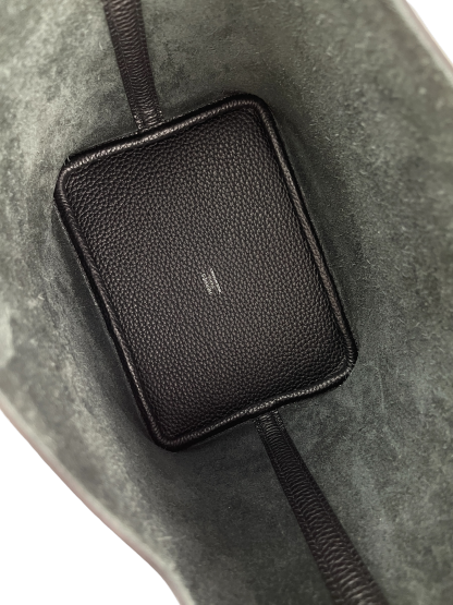 HERMES - Picotin PM Picotin 18 Black Clemence Palladium Hardware