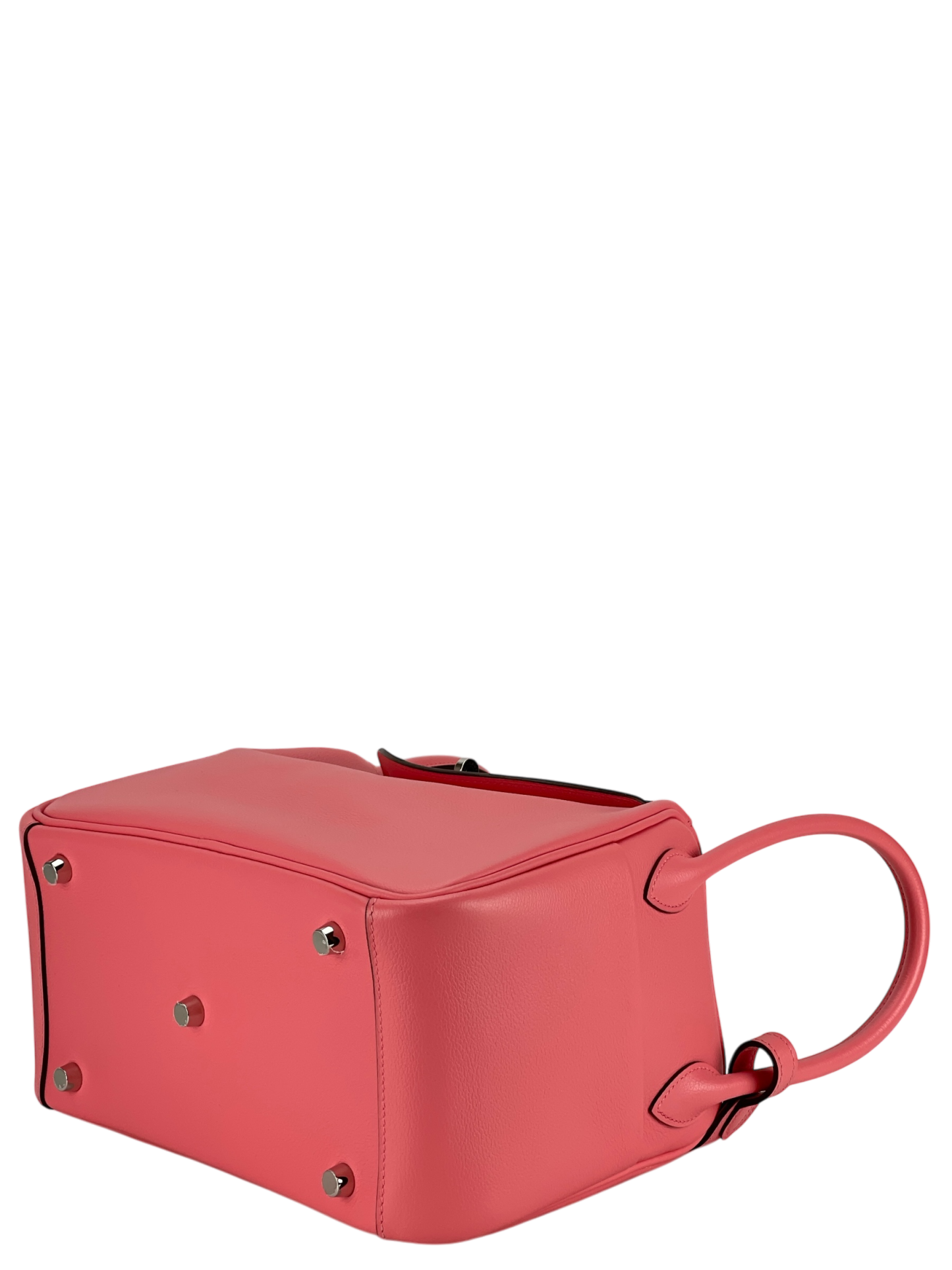 HERMES - Lindy 26 K4 Rose Dete Evercolor Palladium Hardware