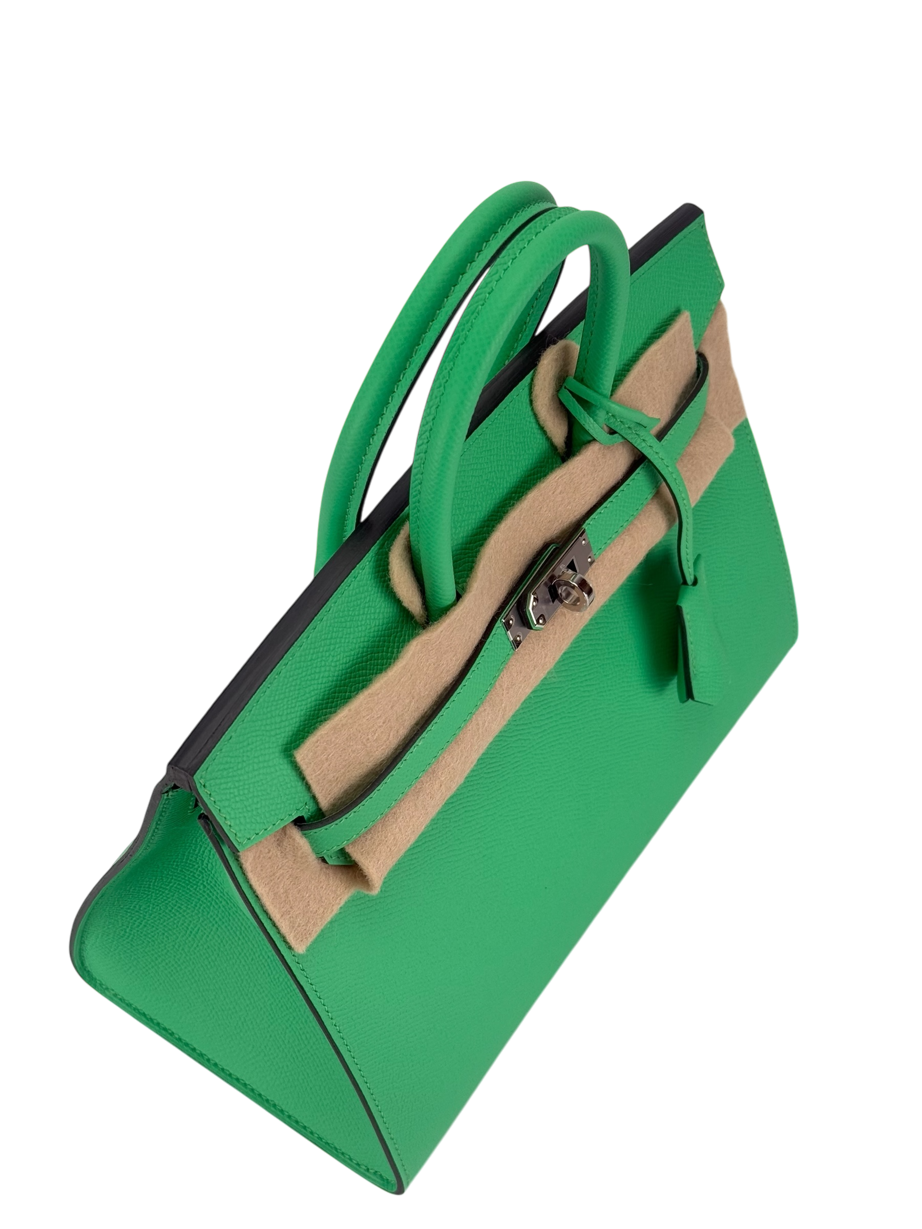 HERMES - Birkin 25 ）zVert Comics Epsom Palladium Hardware