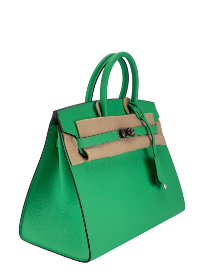 HERMES - Birkin 25 ）zVert Comics Epsom Palladium Hardware