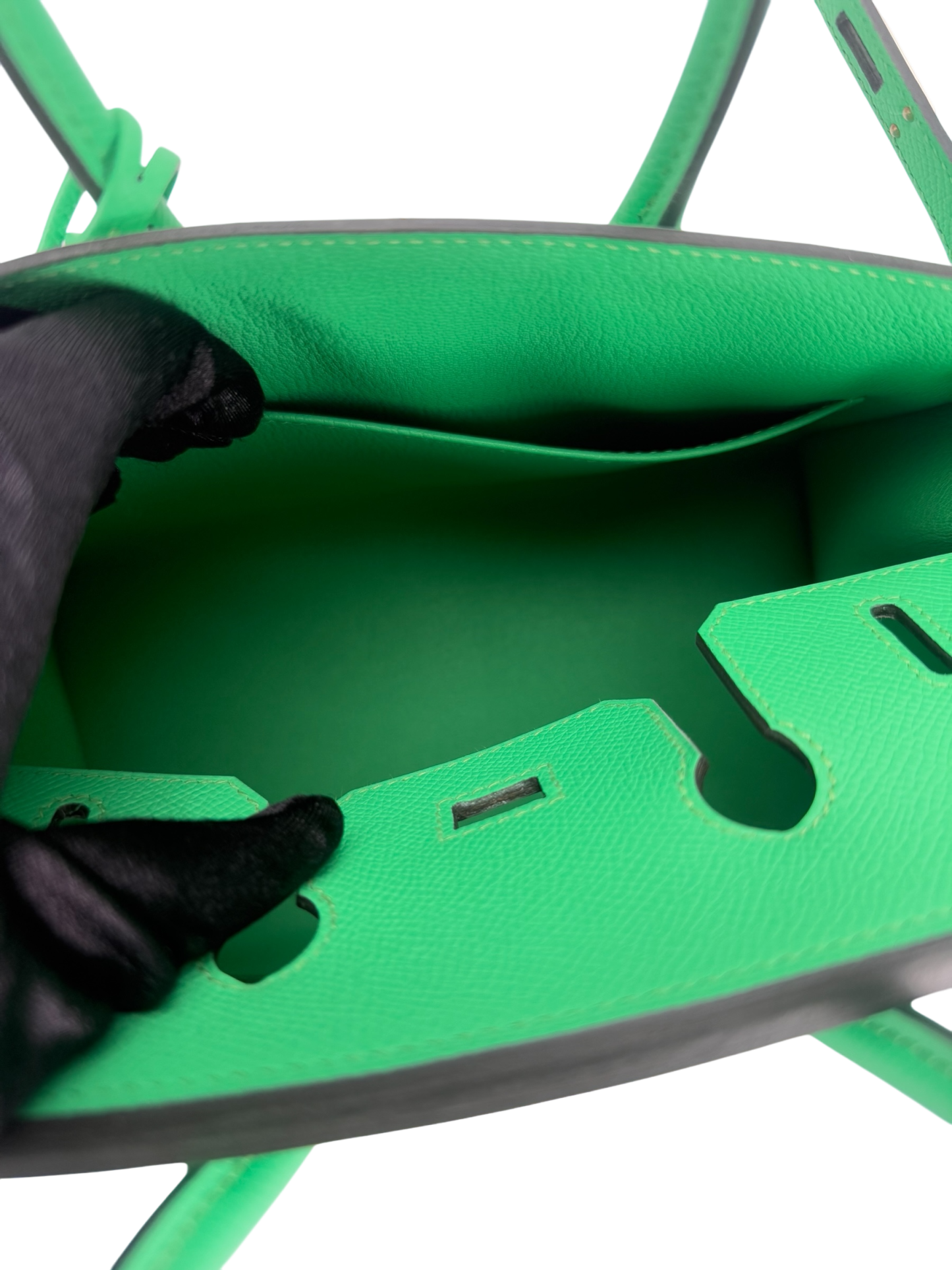 HERMES - Birkin 25 ）zVert Comics Epsom Palladium Hardware