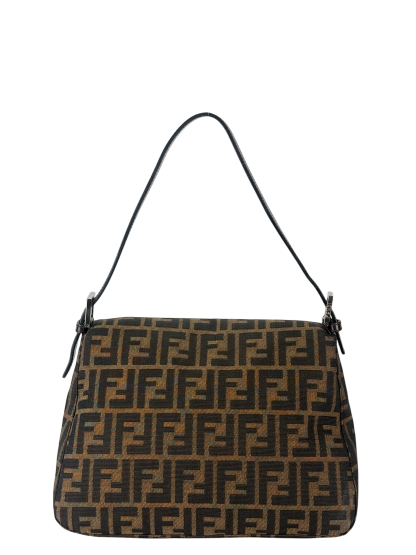 FENDI - Zucca Mamma Baguette Bag Sliver Hardware