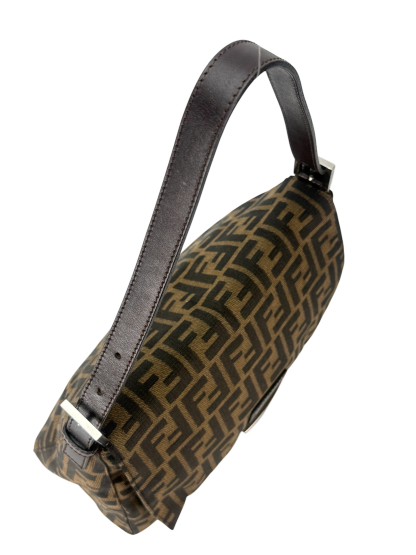 FENDI - Zucca Mamma Baguette Bag Sliver Hardware