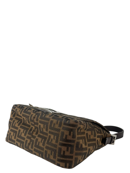 FENDI - Zucca Mamma Baguette Bag Sliver Hardware