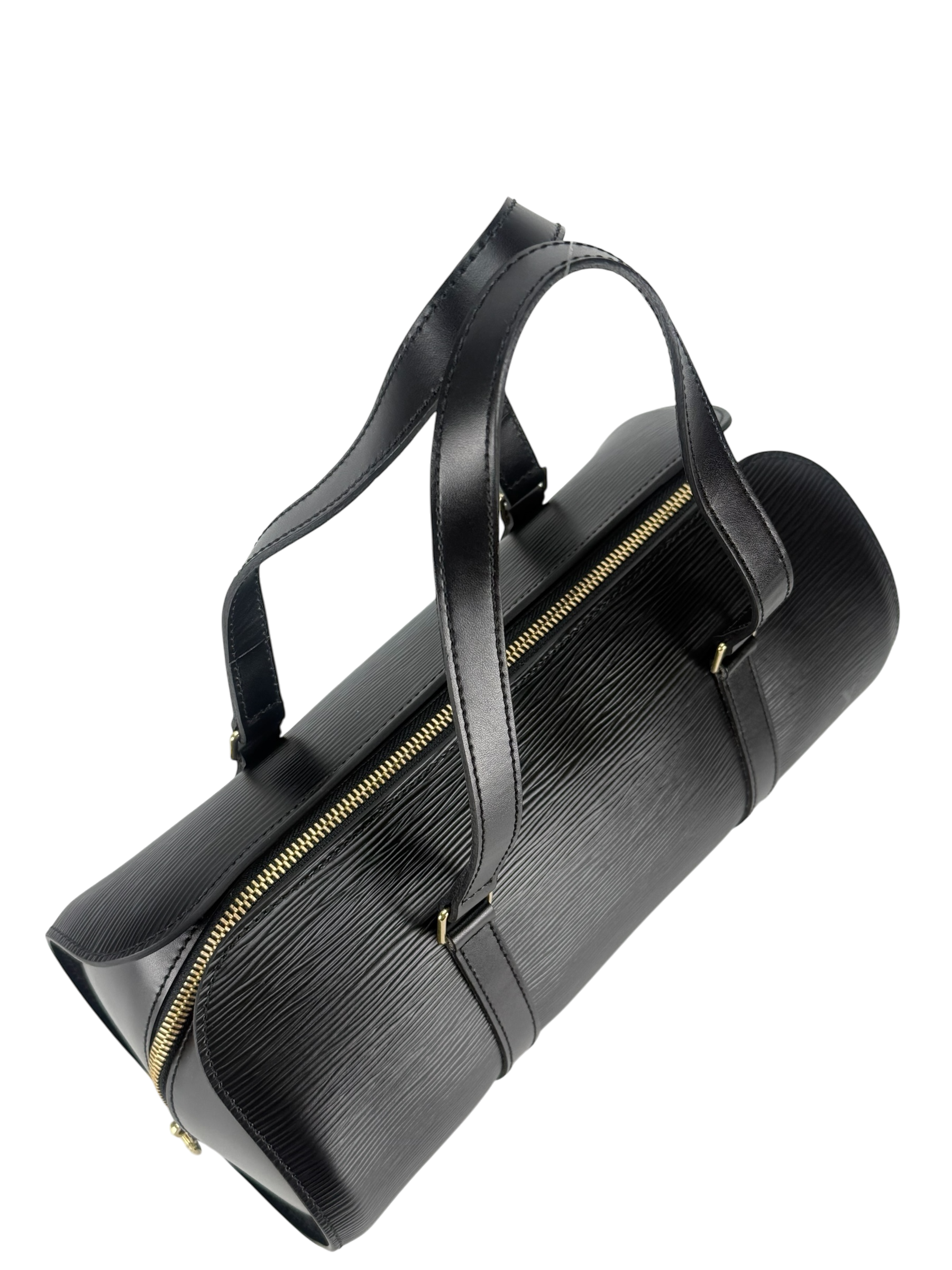 LOUIS VUITTON - Epi Black Papillon Bag Set up