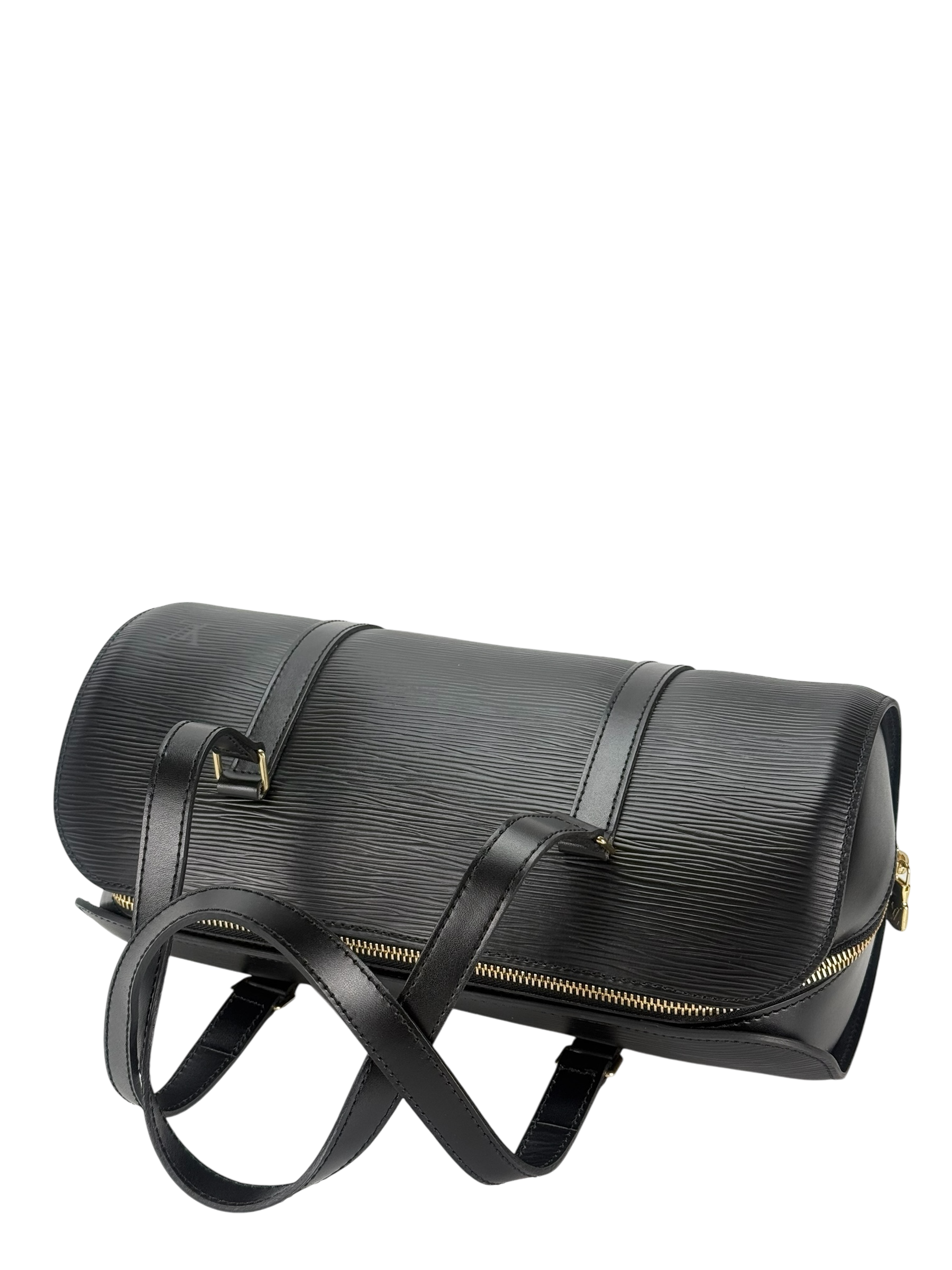LOUIS VUITTON - Epi Black Papillon Bag Set up
