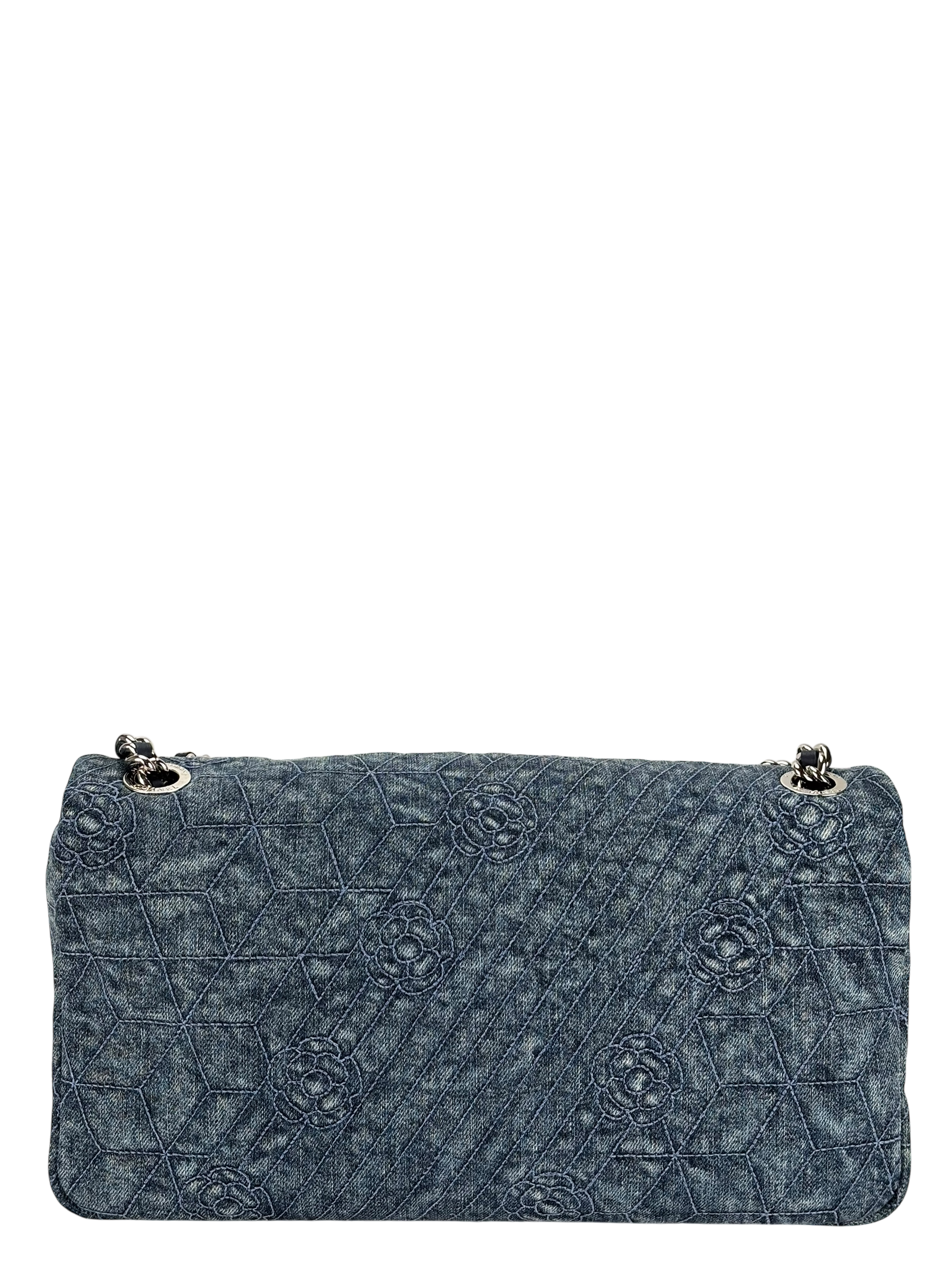 CHANEL - Blue Denim Palladium Hardware