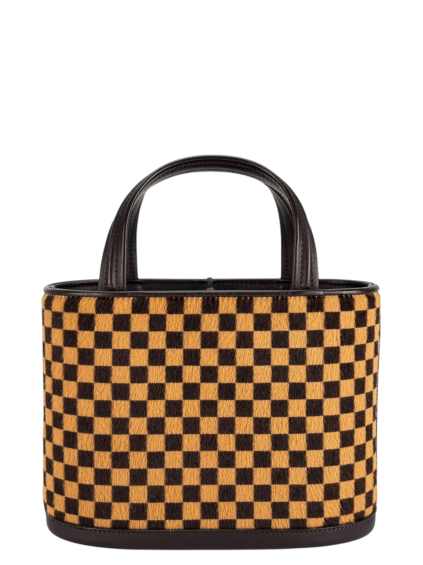 LOUIS VUITTON - Damier Horsehair Leather Sauvage Impala Handbag