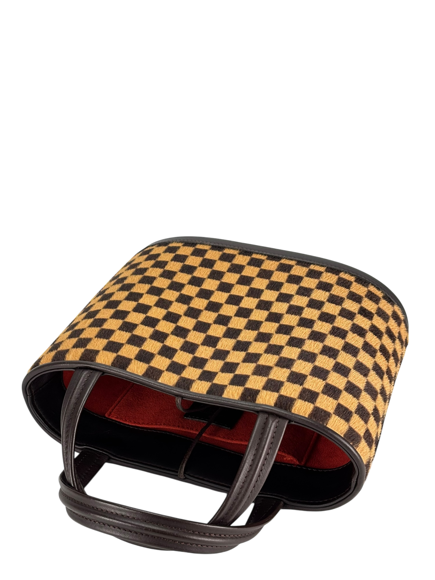LOUIS VUITTON - Damier Horsehair Leather Sauvage Impala Handbag