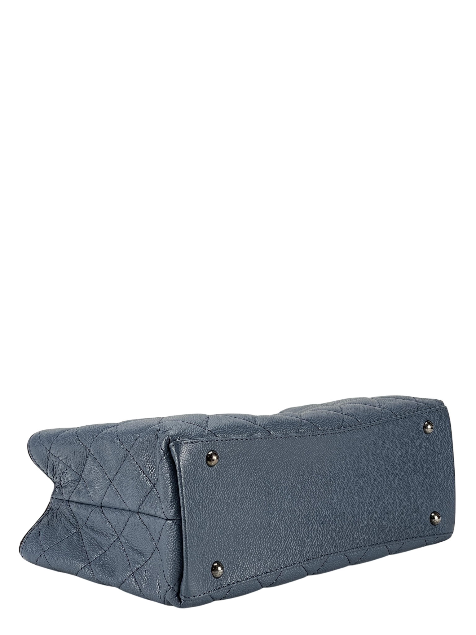 CHANEL - Blue Caviar 2014 - 2015 Chain Tote Bag