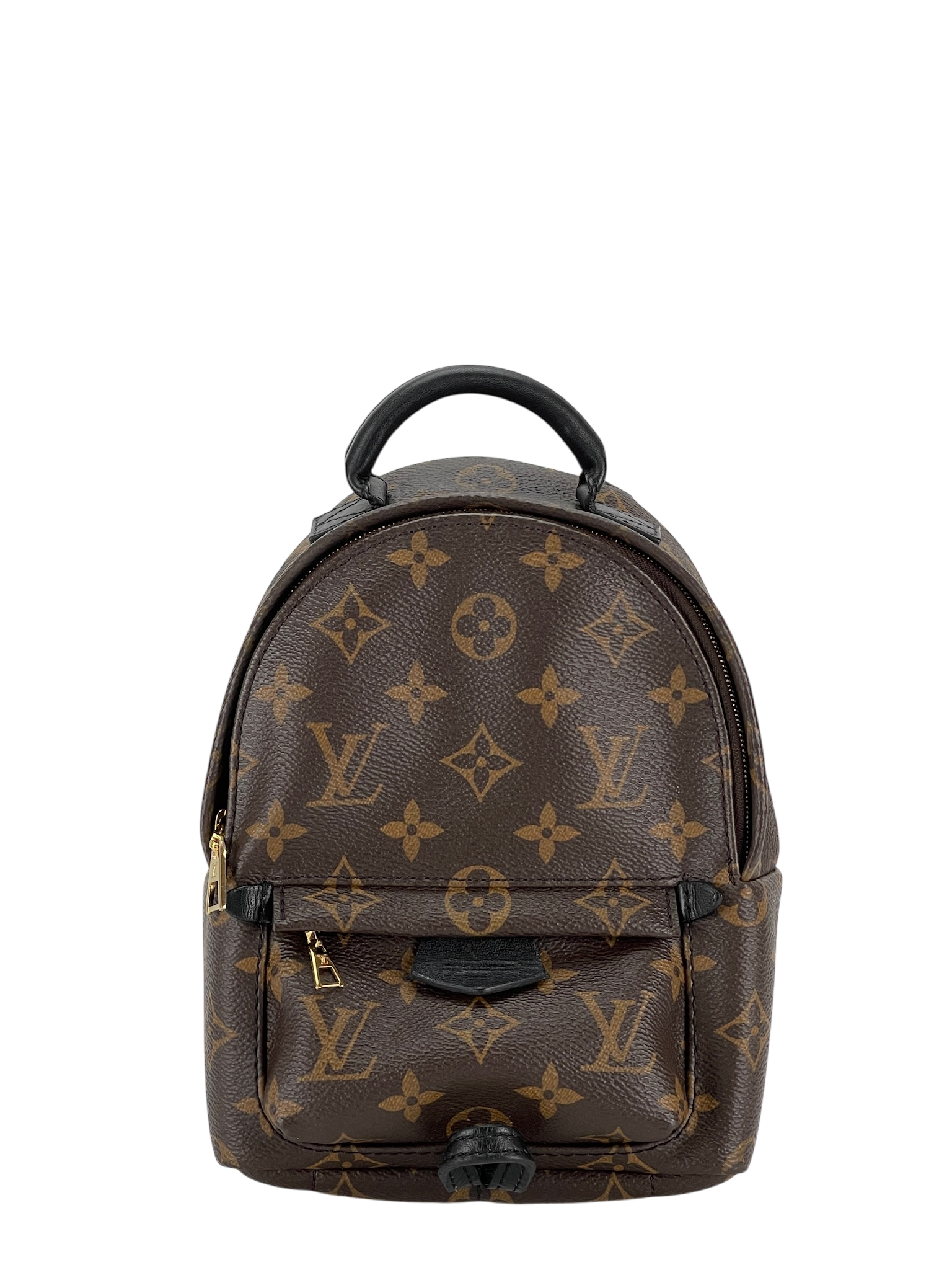LOUIS VUITTON - Brown Canvas Monogram Mini Palm Springs