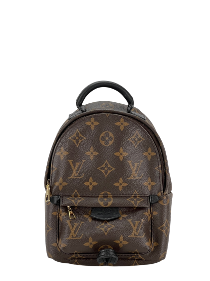 LOUIS VUITTON - Brown Canvas Monogram Mini Palm Springs